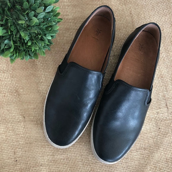 Frye Shoes - Frye | Black Dylan Slip-On Sneakers | 9.5M